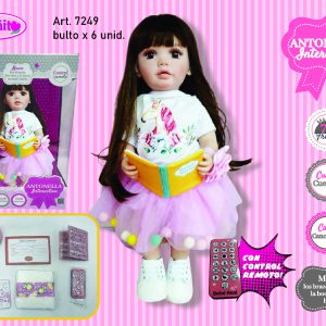 Muñeca Antonella interactiva Juguetech