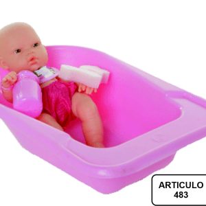 Mi Nenito Bebé con Bañadera (483)