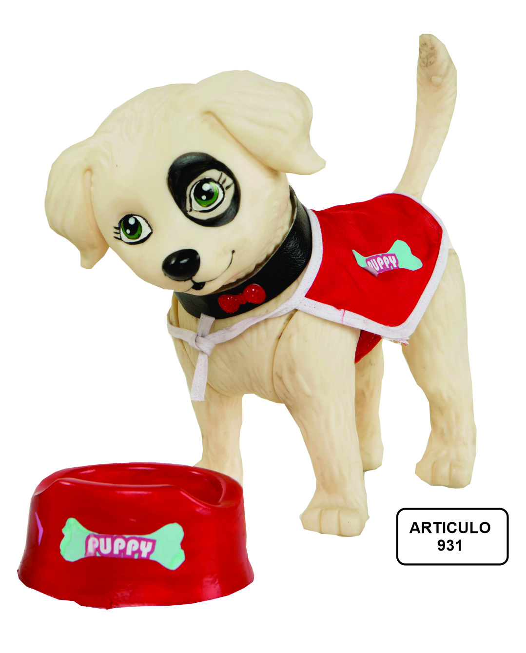 Puppy Perrito con abrigo y correa (931)