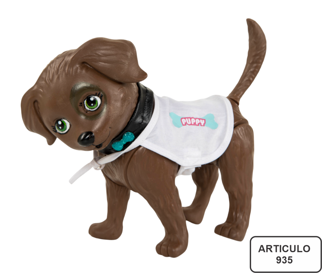 Puppy Perrito con platito (935)