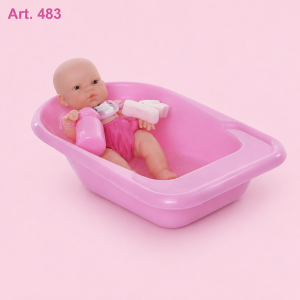 Mi Nenito Bebé con Bañadera (483)