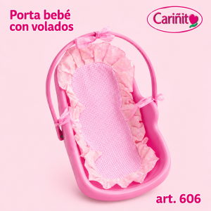 Art. 606 PORTA BEBE CON VOLADOS