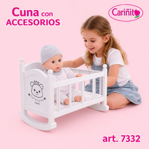 Art. 7332 cuna con accesorios