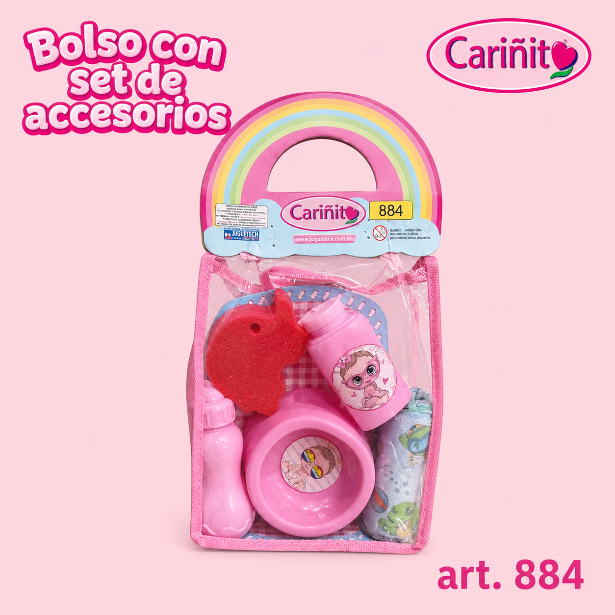 Art. 884 Bolso con set de accesorios