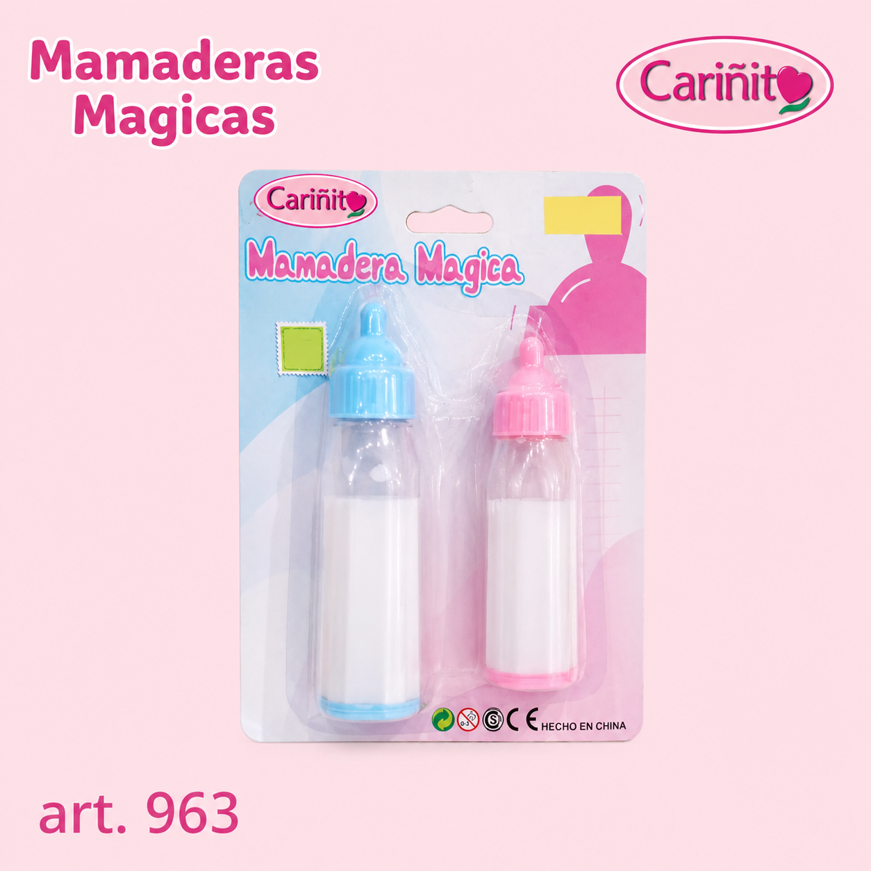 Art. 963 Juego de dos mamaeras mágicas