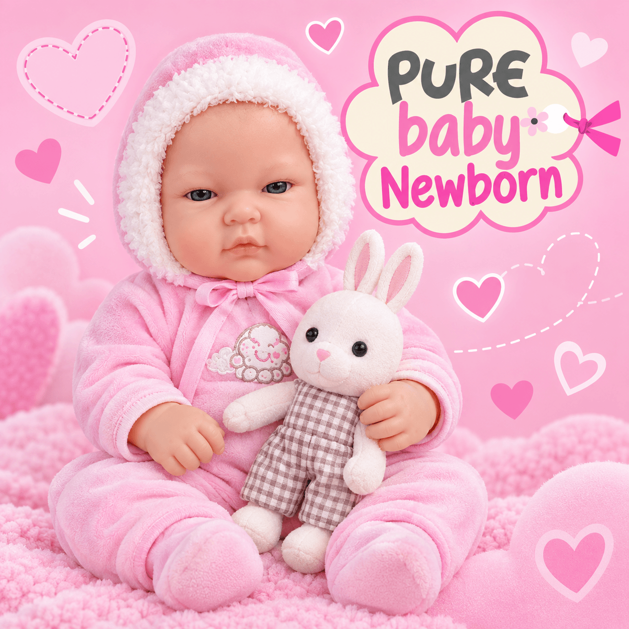 art. 7331 Pure Baby Alive Reborn respira de verdad